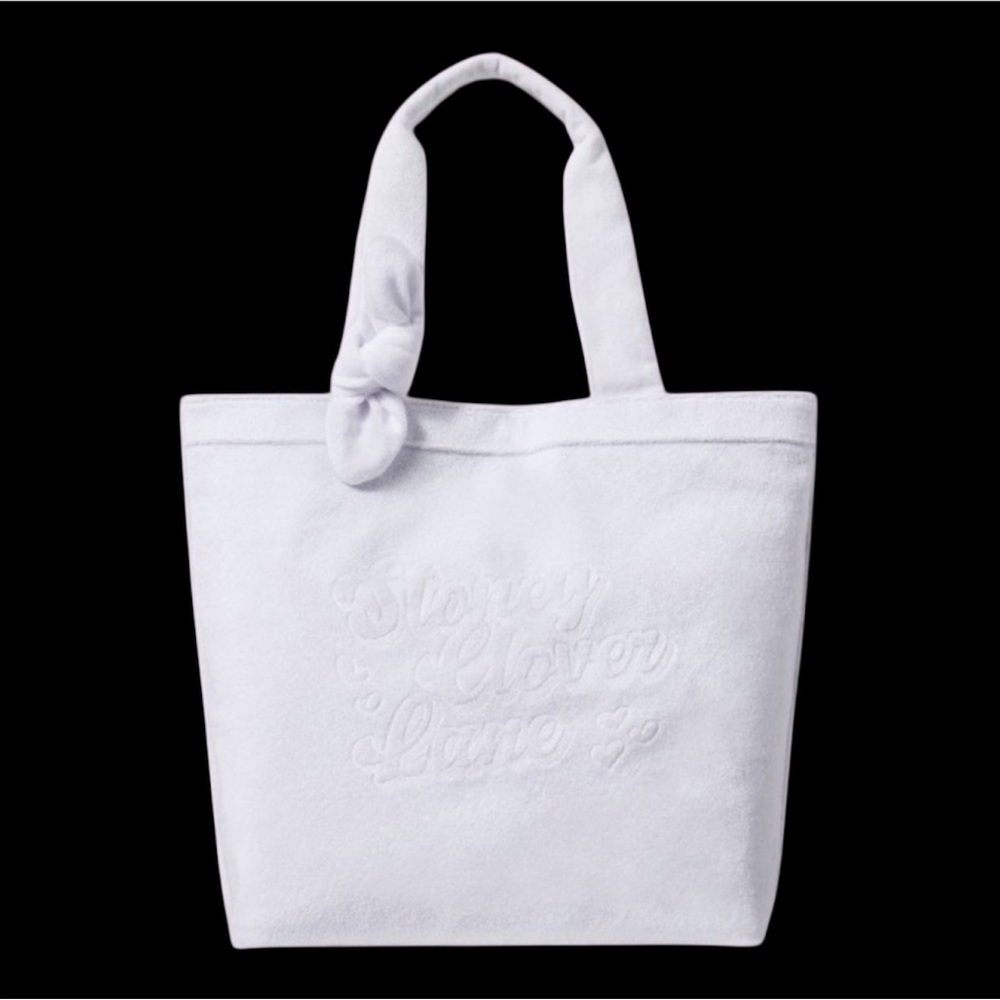 Stoney Clover Lane x Target White Tote Bag NWT